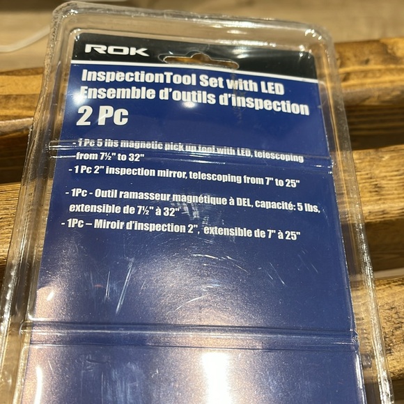 ROK InspectionTool Set with LED 2 Pc Sealed New - Picture 3 of 4
